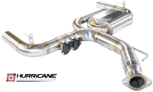 Hurricane Exhaust 3.5" ECE Klappenanlage für Hyundai i30 N Fastback OPF V1 Hurricane Exhaust 3.5" ECE Klappenanlage für Hyundai i30 N Fastback OPF V1